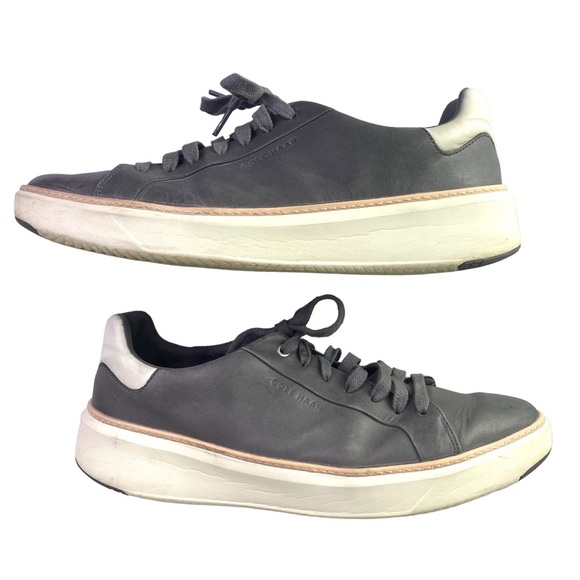 Cole Haan Sneaker Grandpro Topspin Men's 11.5M Quiet Shade Gray Ivory C37229 - Picture 7 of 11